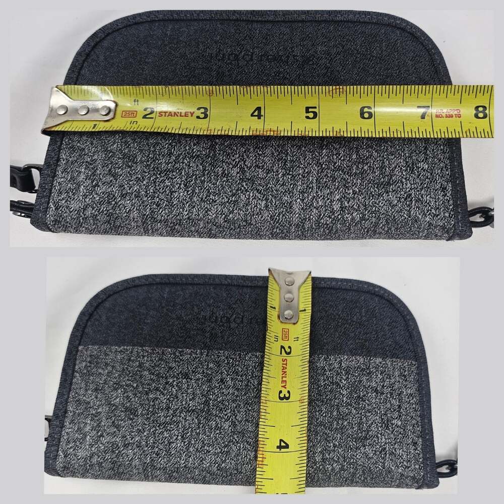 Sherpani Gray Colorblock Zip-Around Wristlet Wallet Organizer W/ Wrist Strap NEW - Picture 10 of 10